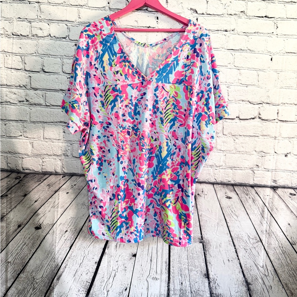 Colorful Abstract Short Sleeve Tee